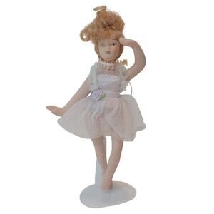 Vintage 6 Inch Porcelain Ballerina Figurine